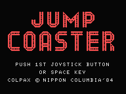 Jump Coaster Title Screen